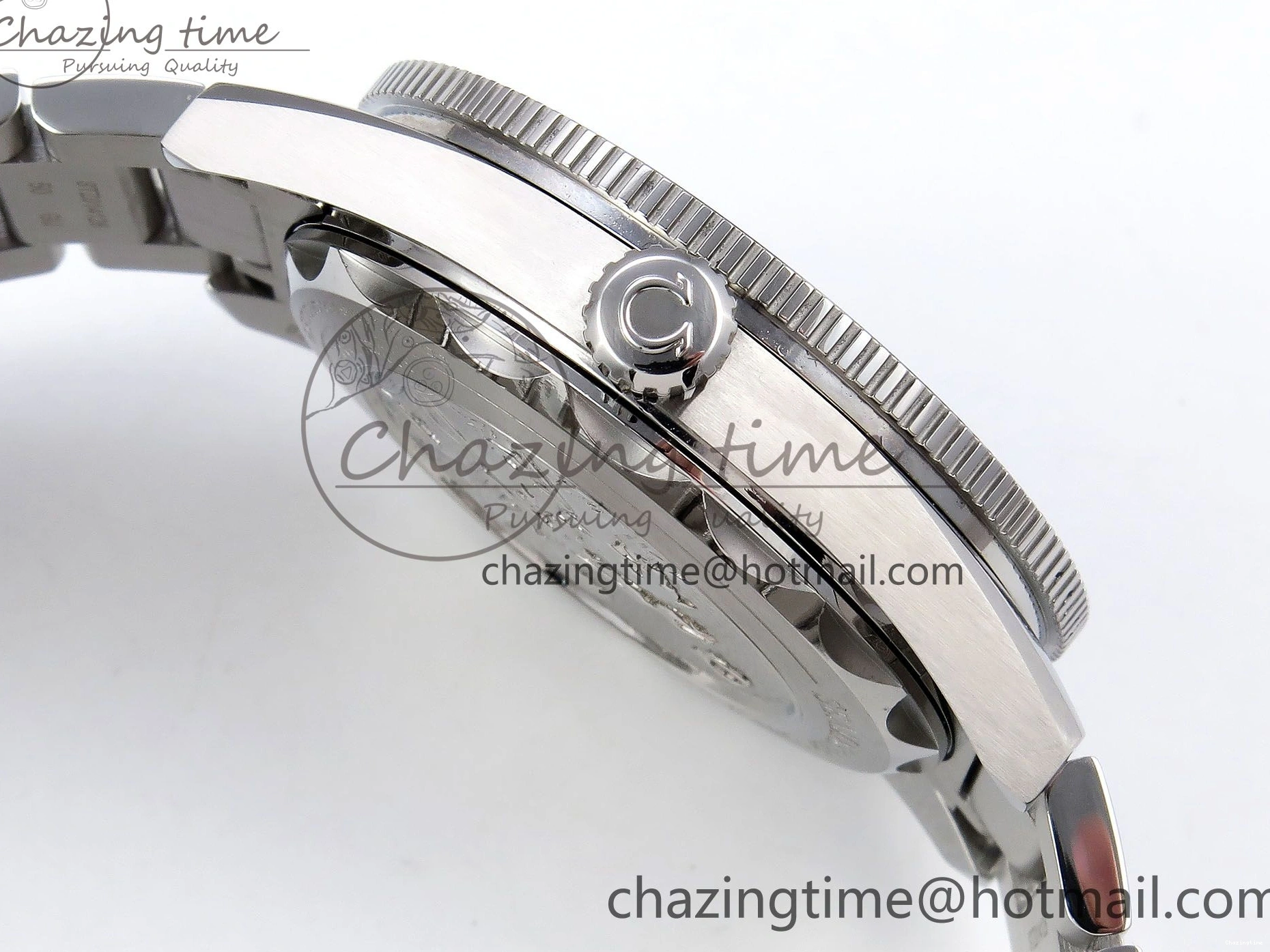 0101 Seamaster 300 Heritage VSF 1:1 Best Edition Blue Dial on SS Bracelet A8912 Super Clone Packable 7716